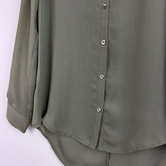 Guess Sheer Button Down Shirt - Picture 3 of 5